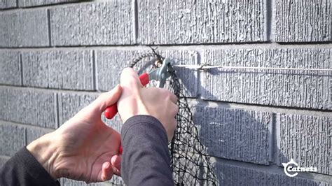 The perfect addition <b>to </b>your DIY fence installation, this aluminum fence spacer (12-Pack) can be easily installed between the capped boards <b>to </b>customize your fence panel system. . How to attach wire mesh to concrete wall